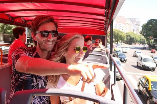 City Pack: Buenos Aires em barco + Bilhete de Ônibus Panorâmico Hop On Hop OFF 48 horas